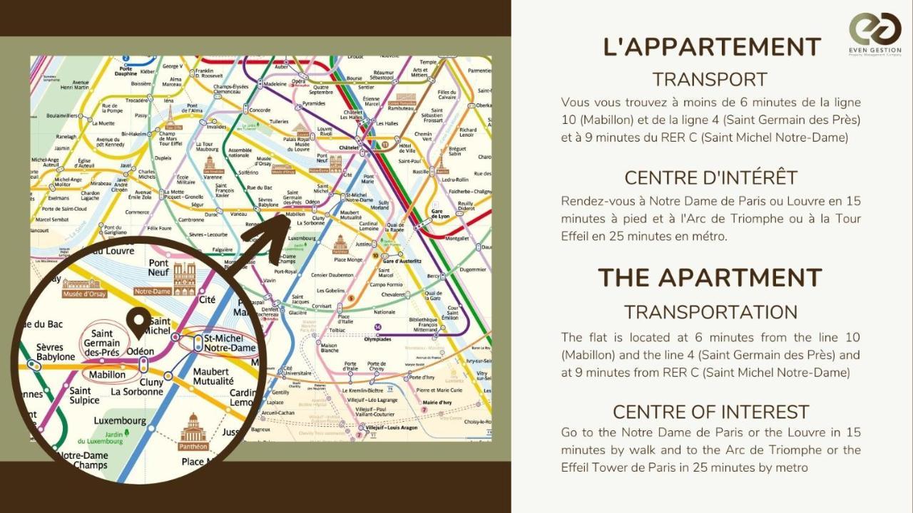 Appartement Studio 2Pers#Saint Germain#Musee Du Louvre à Paris Extérieur photo